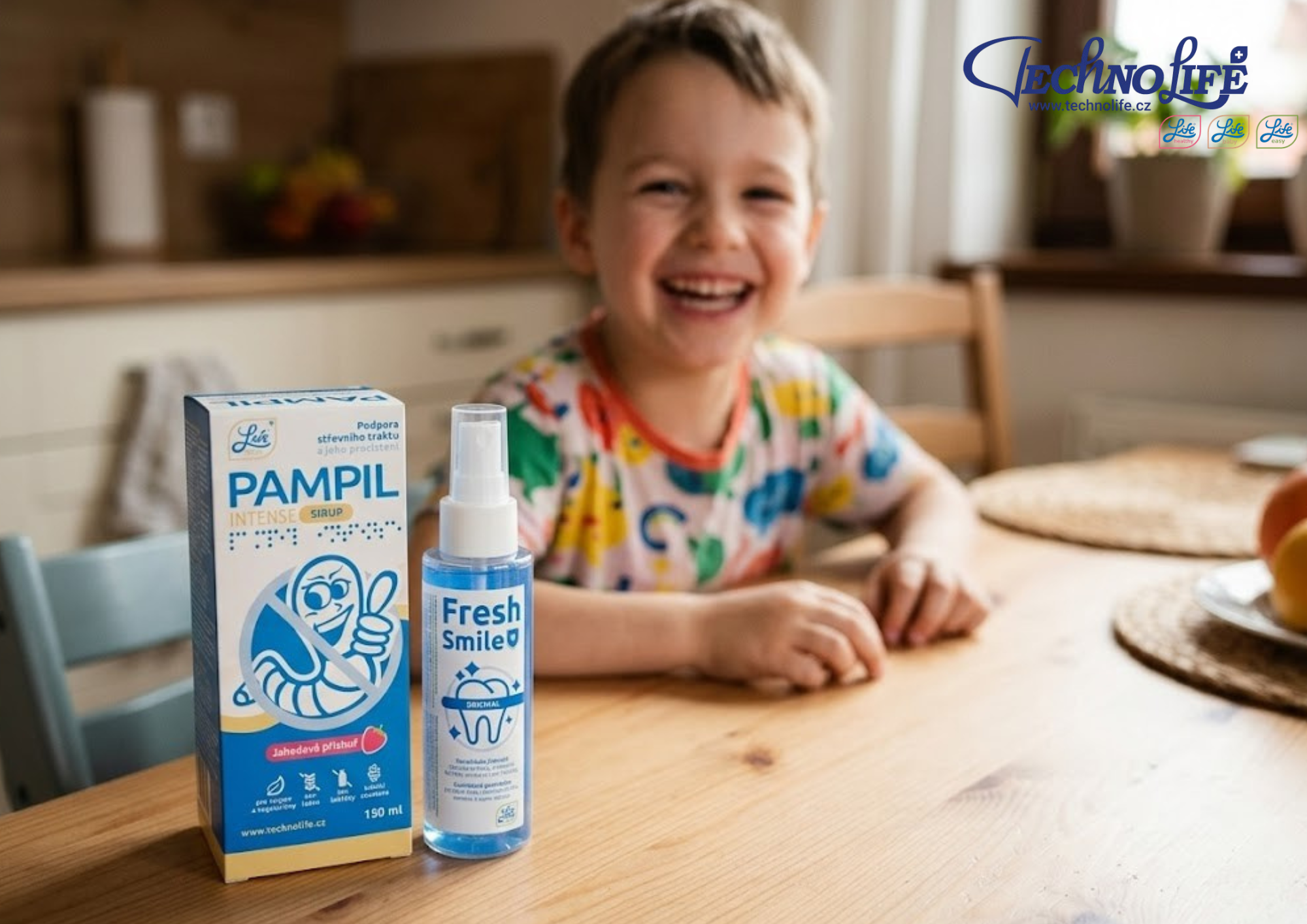 Pampil Intense: Sirup, jeho receptura a vhodnost podle věku